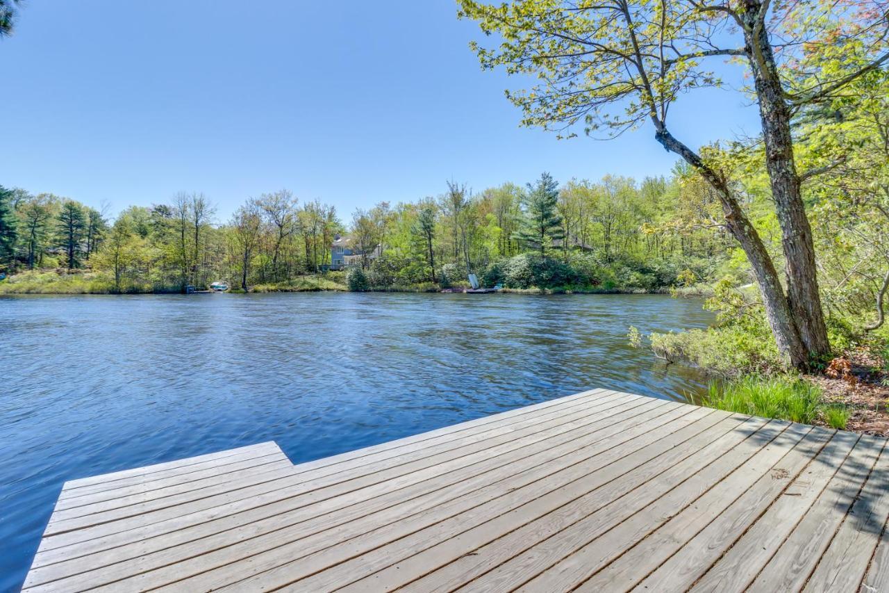 Lakefront Poconos Vacation Rental With Swim Dock! Long Pond Εξωτερικό φωτογραφία