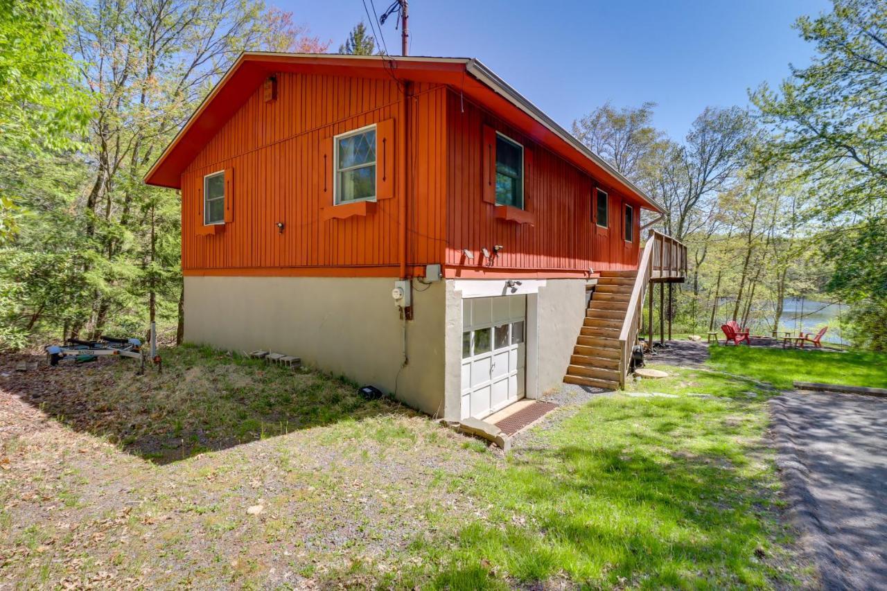 Lakefront Poconos Vacation Rental With Swim Dock! Long Pond Εξωτερικό φωτογραφία